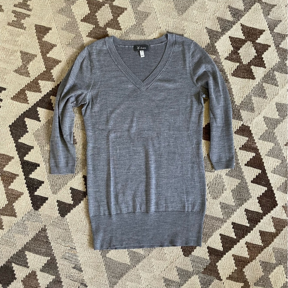 Ibex V Neck Sweater